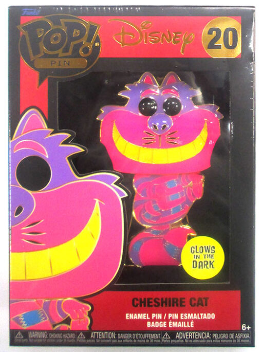 Funko Spilla Alice In Wonderland Gatto W/chase Glow Blacklight Disney