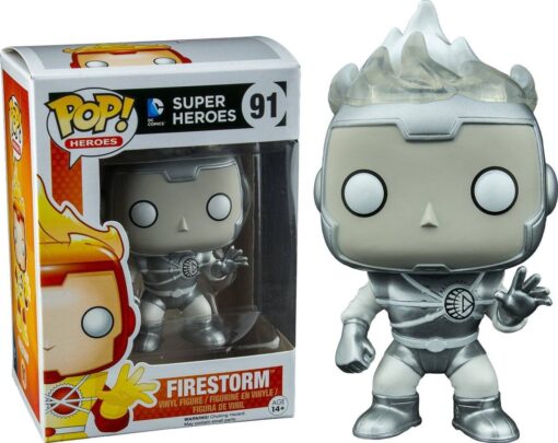 Super Heroes Funko POP DC Comics Firestorm Lanterna Bianca 9 cm Ediz. Limitata