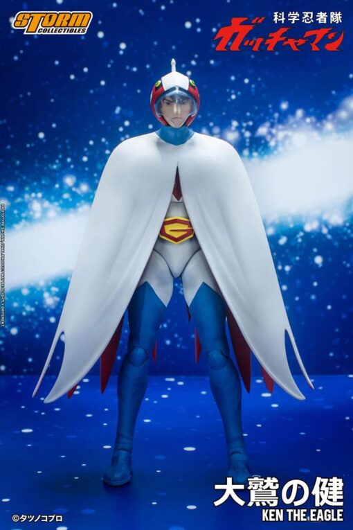 Gatchaman Action Figura 1/12 Ken The Eagle 18 Cm Storm Collectibles