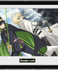 GB EYE SERAPH OF THE END SWORD PRINT STAMPA CON CORNICE