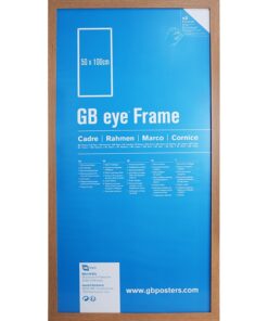 GBEYE - MDF Oak Frame - PDQ - 50 x 100cm -