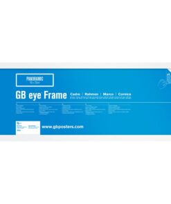 GBEYE - MDF White Frame - 33 x 95cm -