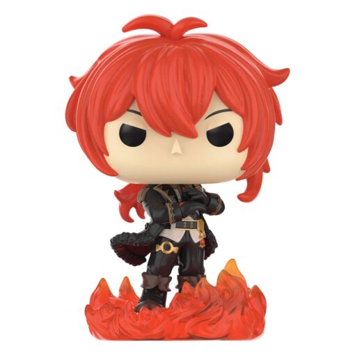 Genshin Impact Pop! Games Vinile Figura Diluc Ragnvindr 9 Cm Funko