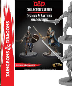 GF9-BATTLEFRONT D&D ZALTHAR &DEZMYR SHADOWDUSK MINIATURE Miniature e Modellismo