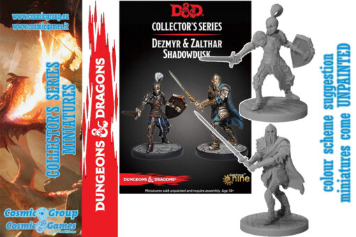 GF9-BATTLEFRONT D&D ZALTHAR &DEZMYR SHADOWDUSK MINIATURE Miniature e Modellismo