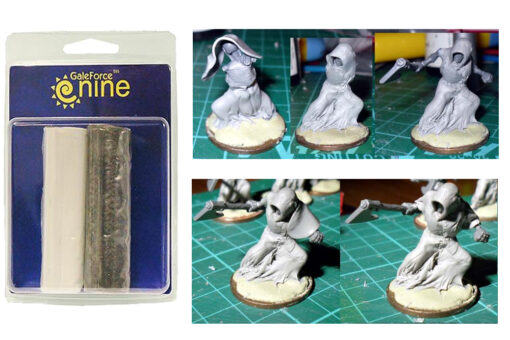 GF9-BATTLEFRONT GREY STUFF - BASIC EPOXY PUTTY ACCESSORI PER MODELLISMO