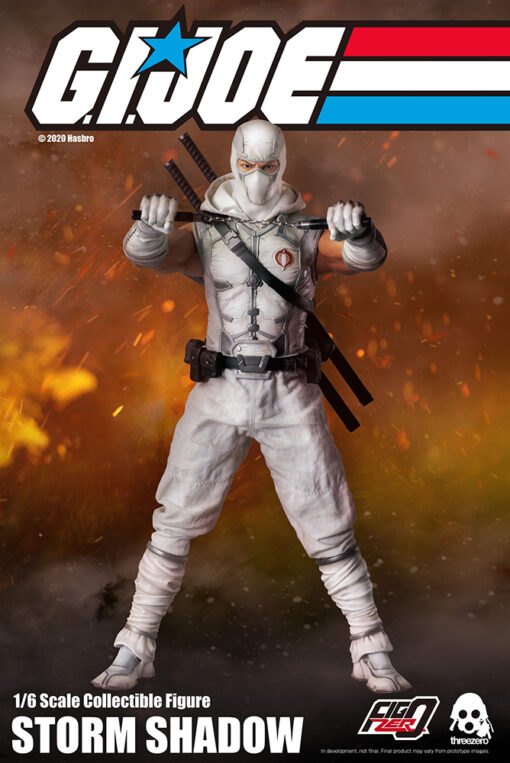 Gi Joe Storm Shadow 1/6 Af Action Figura Threezero