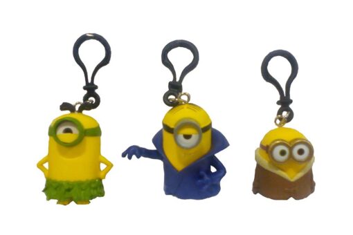 GIALAMAS MINIONS MOVIE KCHAIN SET (3) PORTACHIAVI