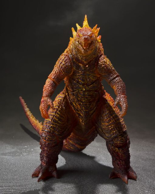 Godzilla: Re dei Mostri 2019 Figura S.H. Godzilla in Fiamme Bandai