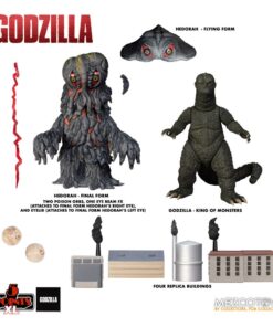 Godzilla Vs. Hedorah 5 Points XL Action Figures Deluxe Box Set Mezco Toys