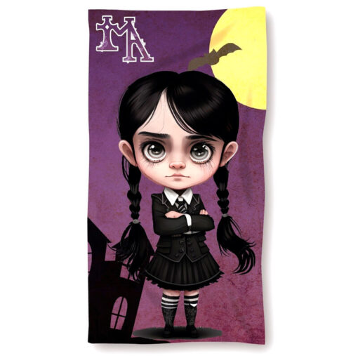 Gothic Girl Cotone Telo Mare