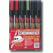 GSI CREOS GUNDAM MARKER GMS-108 ZEON SET COLORI