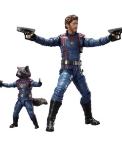 Guardiani Della Galassia 3 S.h. Figuarts Action Figures Star Lord & Rocket Raccoon 6-15 Cm Bandai Tamashii Nations