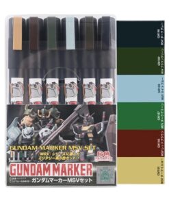 GUNDAM MARKER AMS-127 MSV SET PENNARELLO GSI CREOS