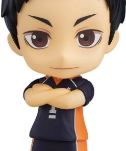 Haikyu!! Karasuno Vs Shiratorizawa Academy Nendoroid Action Figura Daichi Sawamura 10 Cm Orange Rouge