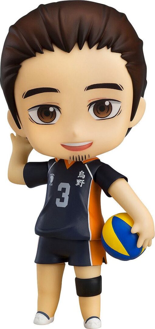 Haikyu!! Nendoroid Action Figura Asahi Azumane (re-run) 10 Cm Orange Rouge