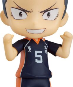 Haikyu!! Nendoroid Action Figura Ryunosuke Tanaka (re-run) 10 Cm Orange Rouge