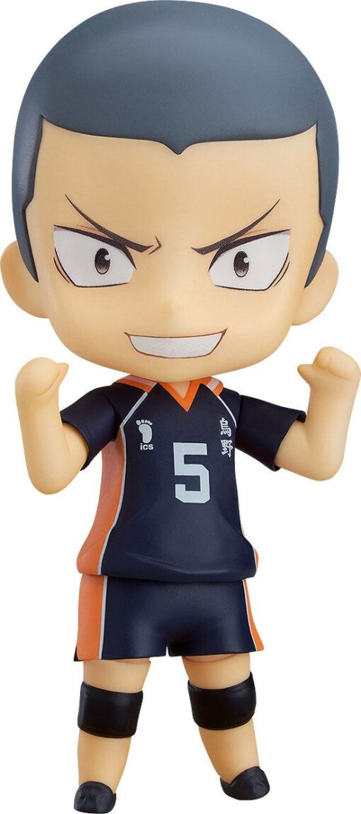 Haikyu!! Nendoroid Action Figura Ryunosuke Tanaka (re-run) 10 Cm Orange Rouge