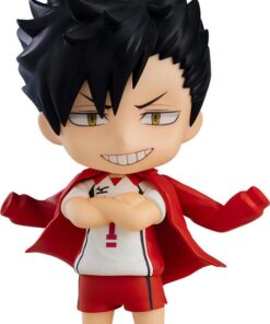 Haikyu!! Nendoroid Action Figura Tetsuro Kuroo Second Uniforme Ver. 10 Cm Orange Rouge