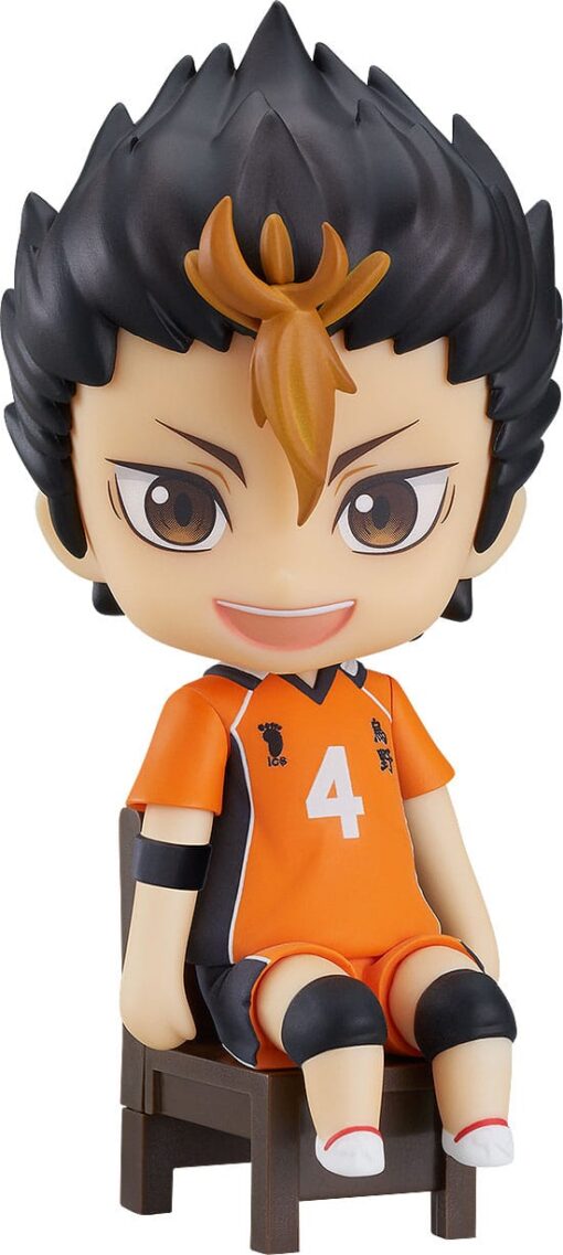 Haikyu!! Nendoroid Swacchao! Figura Yu Nishinoya 9 Cm Orange Rouge