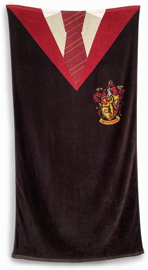 Harry Potter Asciugamano Telo Mare con Stemma Grifondoro 75 x 150 cm Groovy