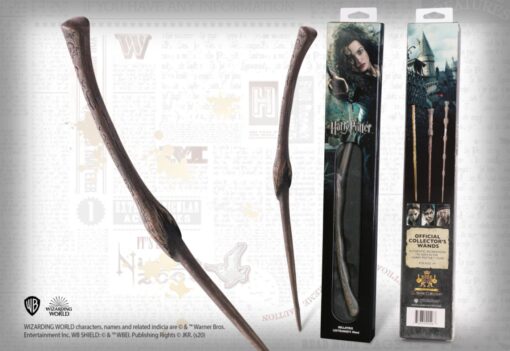 Harry Potter Bacchetta Magica Bellatrix Lestrange in Blister Noble Collection