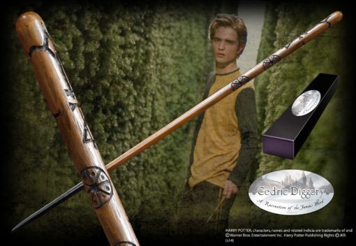 Harry Potter Bacchetta Magica Character Cedric Diggory Noble Collection