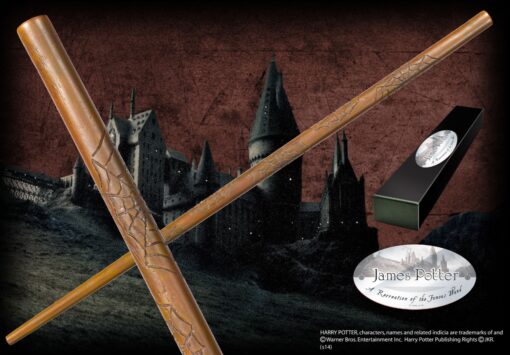 Harry Potter Bacchetta Magica Character James Potter Noble Collection