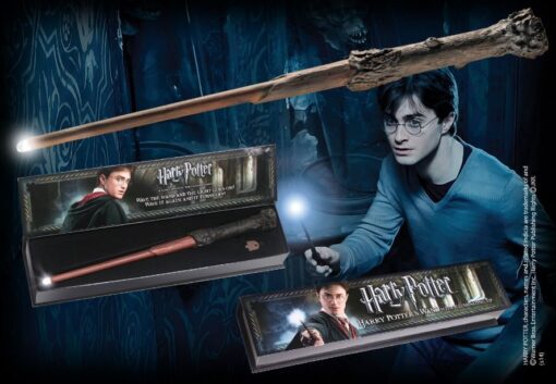 Harry Potter Bacchetta Magica Harry Punta Luminosa Noble Collection