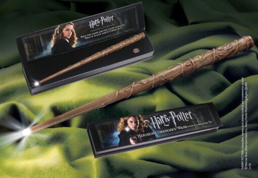 Harry Potter Bacchetta Magica Hermione Granger Luminosa Noble Collection