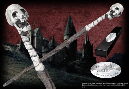 Harry Potter Bacchetta Magica Mangiamorte Character Noble Collection