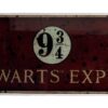 Harry Potter Poster di Vetro Espresso Per Hogwarts 60 X 20 Cm Sd Toys