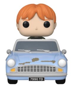 Harry Potter - Chamber Of Secrets Anniversary Pop Rides Vinile Figura Ron W/car 15 Cm Funko