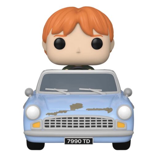 Harry Potter - Chamber Of Secrets Anniversary Pop Rides Vinile Figura Ron W/car 15 Cm Funko