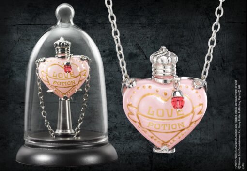 Harry Potter Ciondolo Filtro D'amore Amortentia Con Espositore Noble Collection