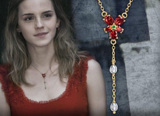 Harry Potter Collana Hermione Granger Con Cristalli Replica 1:1 Noble Collection