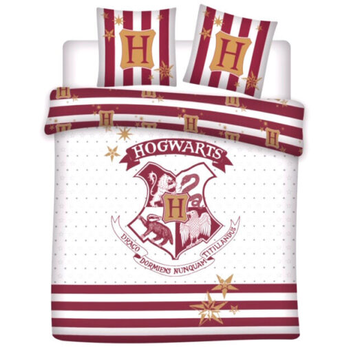 Harry Potter Copripiumino Bianco Hogwarts Letto 240x220 cm Warner Bros.