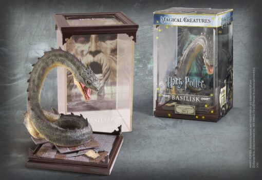 Harry Potter Creature Magiche Statua Basilisco 18 Cm Noble Collection