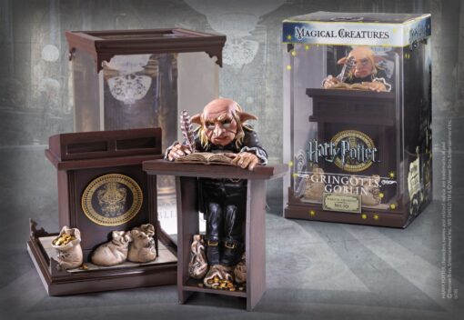 Harry Potter Creature Magiche Statua Goblin Della Gringotts 18 cm Noble