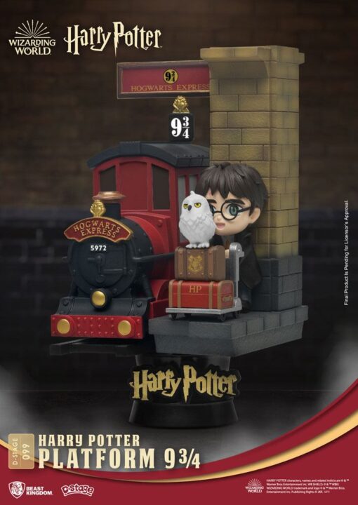 Harry Potter D-stage Pvc Diorama Binario 9 3/4 Standard Version 15 Cm Beast Kingdom Toys