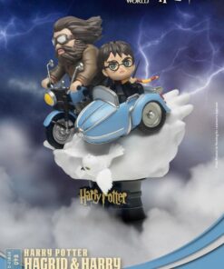 Harry Potter D-Stage PVC Diorama Hagrid & Harry New Version 15 Cm Beast Kingdom Toys