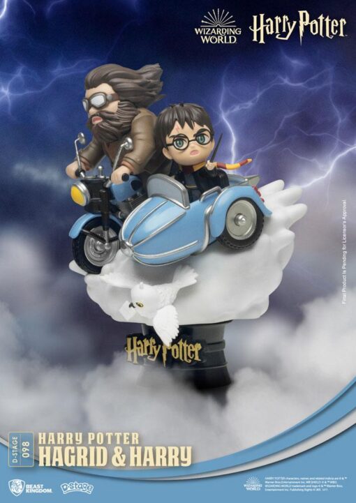 Harry Potter D-Stage PVC Diorama Hagrid & Harry New Version 15 Cm Beast Kingdom Toys