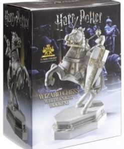 Harry Potter Fermalibri Statua / Pedina Cavaliere Bianco Noble Collection