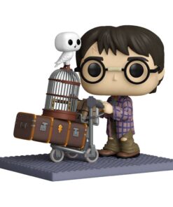 Harry Potter Funko POP Film Vinile Figura Harry che Spinge il Carrello 15 Cm