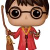 Harry Potter Funko POP Vinile Figura Harry con Divisa da Quidditch 9 Cm