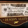 Harry Potter Insegna/Placca Muro Diagon Alley 45 Cm Noble Collection