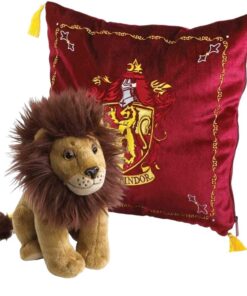 Harry Potter - Peluche E Cuscino Di Grifondoro Noble Collection