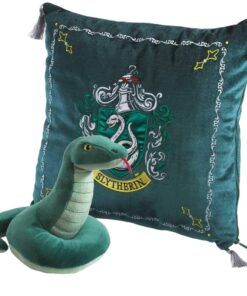 Harry Potter - Peluche E Cuscino Di Serpeverde Noble Collection