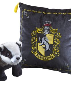 Harry Potter - Peluche E Cuscino Di Tassorosso Noble Collection