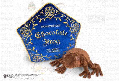 Harry Potter Peluche e Cuscino Rana Di Cioccolato Noble Collection